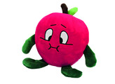 Plush Apple   Display 9  pcs   17 cm