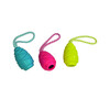 Rubber jumper with rope   display 16 pcs  jumper 9 cm  rope 16 cm