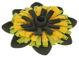 Snuffelkleed Sunflower geel/groen  O 40 cm