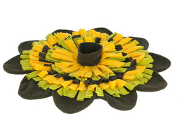 Snuffelkleed Sunflowergeel/groen  O 60 cm