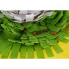 Snuffelkleed Bowlgeel/groen/wit  O 60 cm