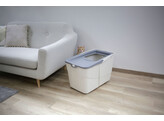 Maison de toilette pour chat Buxo gris/bleu  56X39X38 5cm