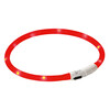 Maxi Safe LED-halsband  rood  lengte 55 cm