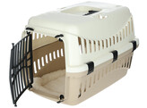 Transportbox Expedion m.kunst. 45x30x30cm  Taupe/Creme