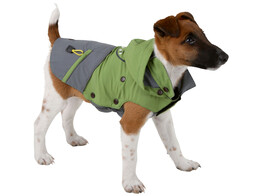 Manteau pour chien Vancouver gris/vert  taille M  40cm