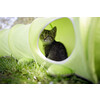 Tunnel pour chat Raupe vert clair  170cm  O30cm