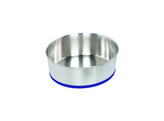 Stainless steel bowl HEAVY  anti slip   17 0 cm 0 95 ltr