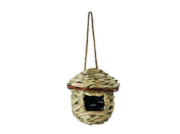 Bulrush bird nest   13 x  O 12 5 cm