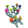 Aqua Ornaments  CORALS   removable heads   22 7 x 21 5 x 25 cm