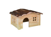 WOODLAND maison pour rongeur en bois  DINKI    20 x 14 x 12 cm