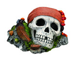 Aqua Ornaments  PIRATE SCULL    14 5 x 12 5 x 8 5 cm