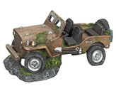 Aqua Ornaments  JEEP WRECK    26 x 15 5 x 12 5 cm