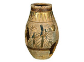 Aqua Ornaments  EGYPTIAN JAR    8 0 x 8 0 x 12 5 cm