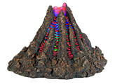 Aqua Ornaments  VOLCANO  with LED   22 7 x 19 5 x 14 5 cm