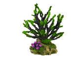 Aqua Ornaments  CORAL  - w/ moss   19 x 12 x 20 8 cm