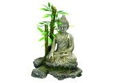 Aqua Ornaments  ZEN STATUE WITH BAMBOO    12 x 9 x 16 cm