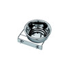 Stainless steel bowl with holder   18 5 cm 1 40 ltr