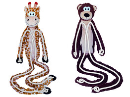 Plushgiraffe long  with rope inside   113 cm