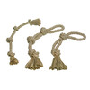 Rope Toy  rope Sisal-Cotton-Mix   60 cm  260g  4 knots