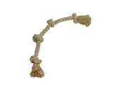 Rope Toy  rope Sisal-Cotton-Mix   60 cm  260g  4 knots