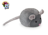 Plush Mouse with voice   15 cm