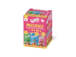 WOW CAT WET MULTIPACK 6x85g x 1