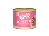 WOW CAT WET JUNIOR Poultry   Liver 200g x 6