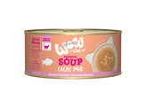 WOW CAT WET ADULT  Soep met zalm 70g     x 12