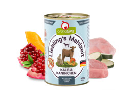 DOG WET Liebling s Mahlzeit kalf   konijn  400 g x 6