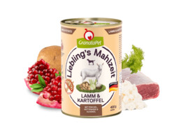 DOG WET Liebling s Mahlzeit agneau   pommes de terre  400 g x 6