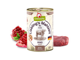 DOG WET Liebling s Mahlzeit PUR rund 400 g x 6