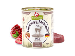 DOG WET Liebling s Mahlzeit PUR wild  800 g x 6