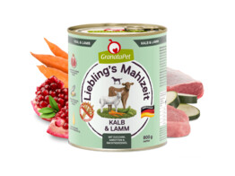 DOG WET Liebling s Mahlzeit kalf   lam 800 g x 6