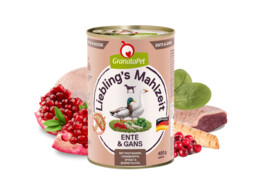 DOG WET Liebling s Mahlzeit eend   gans 400 g x 6