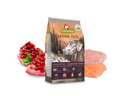 DOG DRY Natural Taste zalm   kalkoen 12 kg