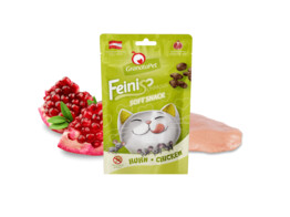 CAT SNACKS FeiniSchmaus kip 50 g x 8