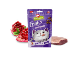 CAT SNACKS FeiniSchmaus eend 50 g x 8