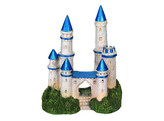 Aqua Ornaments  CASTLE    11 9 x 7 9 x 14 cm