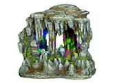 Aqua Ornaments  CAVE  with LED   22 5 x 14 7 x 21 cm