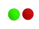 Rubber Balls   display 45 pcs.  O 4 5 cm