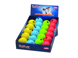 Rubber Snackball   display 22 pcs.  O 6 5 cm