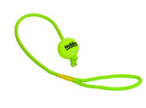 Tennisball with throw rope   S 5 0 cm  rope 70 cm