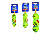 Tennis ball with squeeker   XS 4 0 cm  Net of 3 pcs