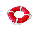 TPR safety buoy with rope   O 15 cm