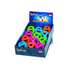 Balle ajouree en caoutchouc   Display 12 pcs  O 9 cm