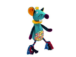 Souris en peluche avec corde   41 cm