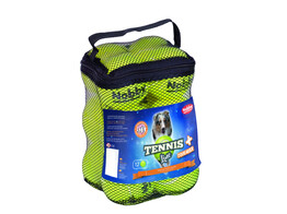 Balle de tennis avec couineur   XS 4 5 cm  Net bag of 12 pcs