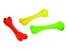 Rubber bone   display 14 pcs.  19 5 cm