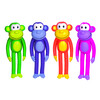 Latex monkeys   strip 12 pcs  16 cm