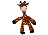 Girafe en peluche avec corde a l interieur   42 cm